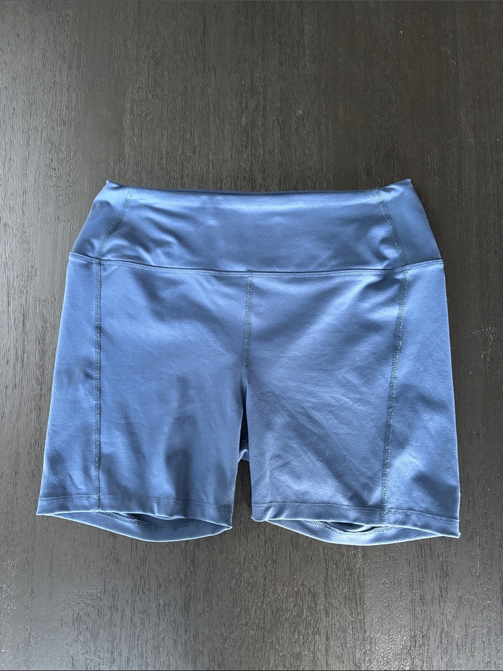 Year of Ours Navy Sculpt Stretch Bike Shorts